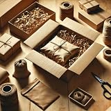 Hawksbill Kraft Paper Roll 500mm x 50m Recyclable Brown Gift Wrap view 3