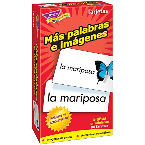 Ms palabras e imgenes (More Picture Words) Flash Cards