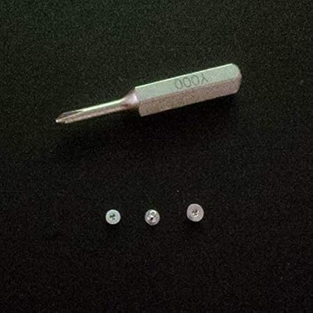 Y0 6 Tri Point Y000 Tournevis Tri Wing Avec 30 Vis Tri Point 0 9 Mm Pour Iphone 7 7 Plus Iphone X 8 8 Plus Amazon Fr Bricolage