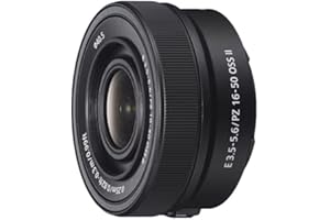 Sony E PZ 16-50mm F3.5-5.6 OSS II Compact APS-C Standard Power Zoom Lens (SELP16502)
