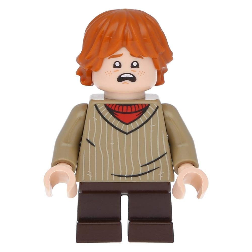 LEGO Harry Potter Ron Weasley Dark Tan Sweater Minifigure from 75953 (Bagged)
