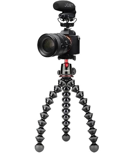 Amazon.com: JOBY PRO Vlogger Kit, GorillaPod Camera Vlogging Kit