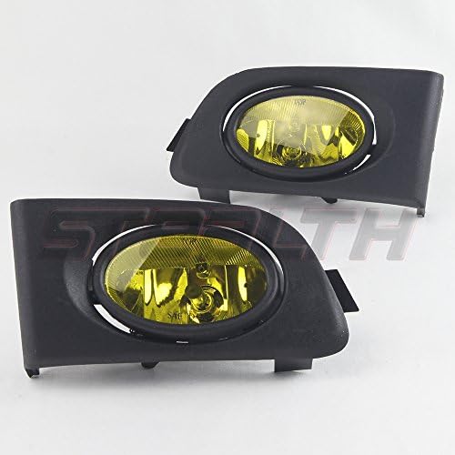STEALTH STF0036-Y 01 03 Honda Civic Fog Light OEM FIT Yellow Lens