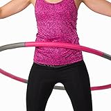 Product Stop, Inc 3 Pound Weighted Hula Hoop. Perfect for Dancing, Hot Fitness Workouts and Simply The Funnest Way to Lose Weight.