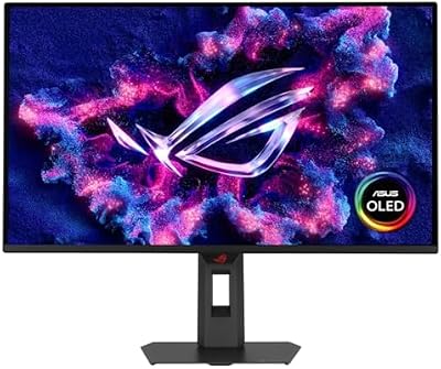 ROG STRIX OLED XG27AQDMES, Monitor Gaming da 26,5" QHD QD-OLED, Nero