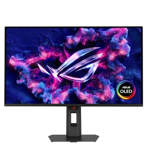 ROG STRIX OLED XG27AQDMES, Monitor Gaming da 26,5" QHD QD-OLED, Nero