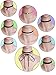 eBoot Black Choker Necklaces Set Velvet Tattoo Lace Choker Set for Women and Girls, 9 Pieces