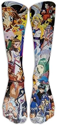 My Hero Anime Academia Women Comfortable Over Knee High Athletic Socks