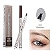 Ankooy Eyebrow Pen,2018 Eyebrow Long Lasting Tint Dye Cream,Waterproof,Smudge-proof (01#)