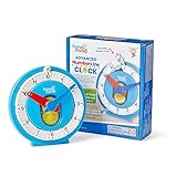 hand2mind Advanced NumberLine Clock for Kids