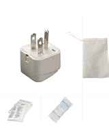 Going In Style Peru Travel Grounded Adapter Plug Kit GUA