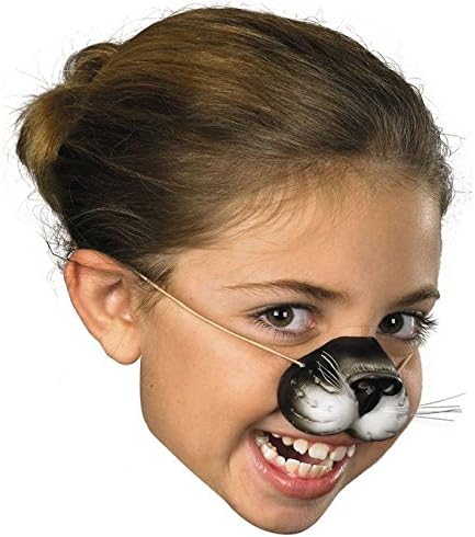 Amazon.com: Animal nose mini mask - black cat: Toys & Games