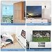 HDTV Antenna, Yosoo 1080P Transparent Digital TV Antenna 50 Mile Range with Detachable Amplifier Signal Booster - Transparent