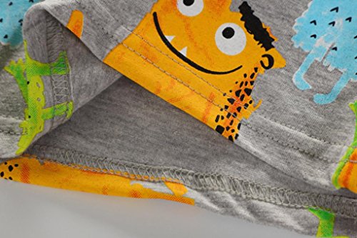 image for Leedford Baby Toddler Kids Boys Girls T-Shirt Classic Short-Sleeve Car