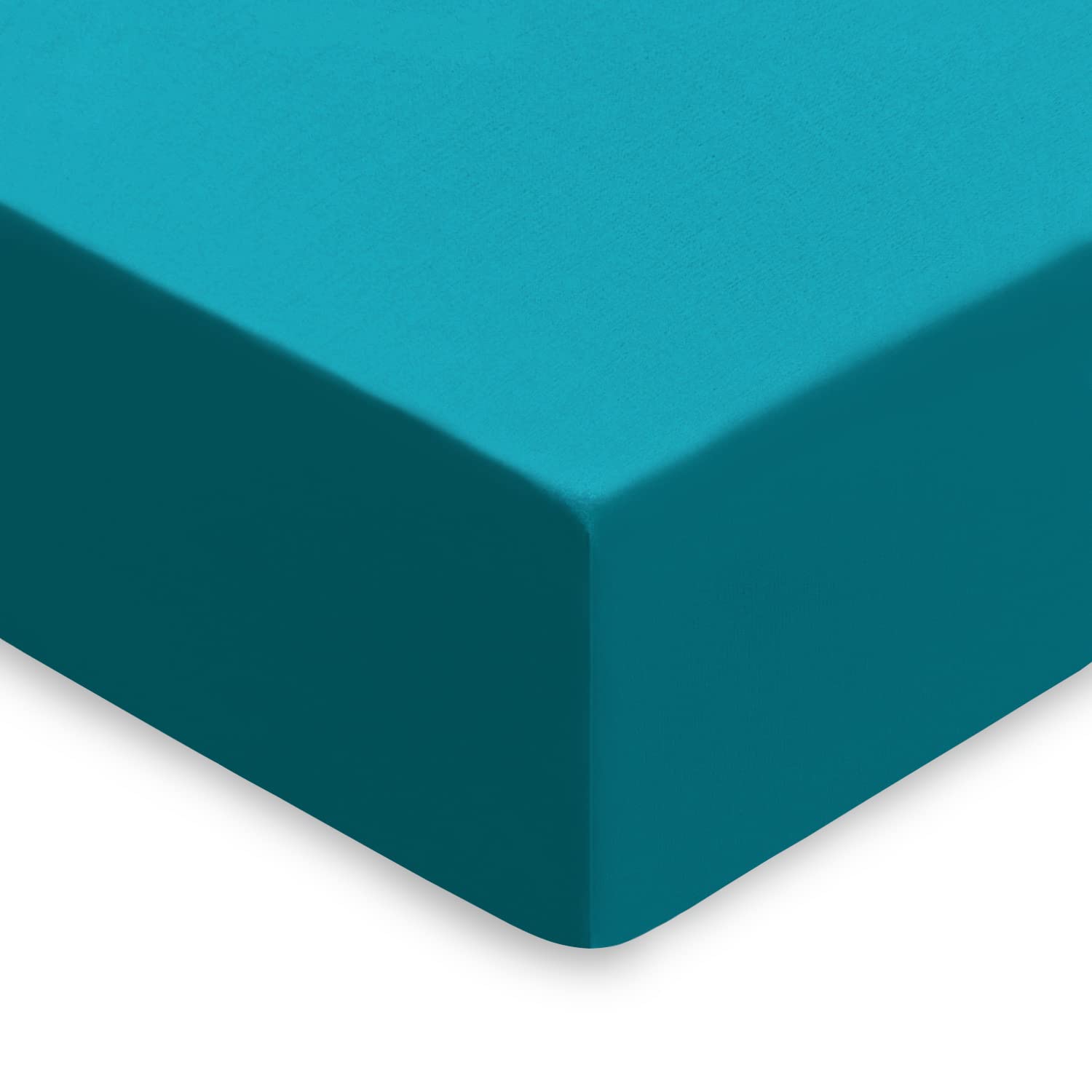 Extra Deep Fitted Sheets 16"/40CM Deep 15 Colours (Teal, Super King) — image 1