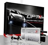 OPT7 Blitz 25w H11 (H8, H9) Fog Light HID Kit - Relay Bundle - All Bulb Sizes and Colors - 2 Yr Warranty [8000K Ice Blue Xenon]