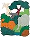 Hape African Animals George Luck Wooden Layers Puzzle