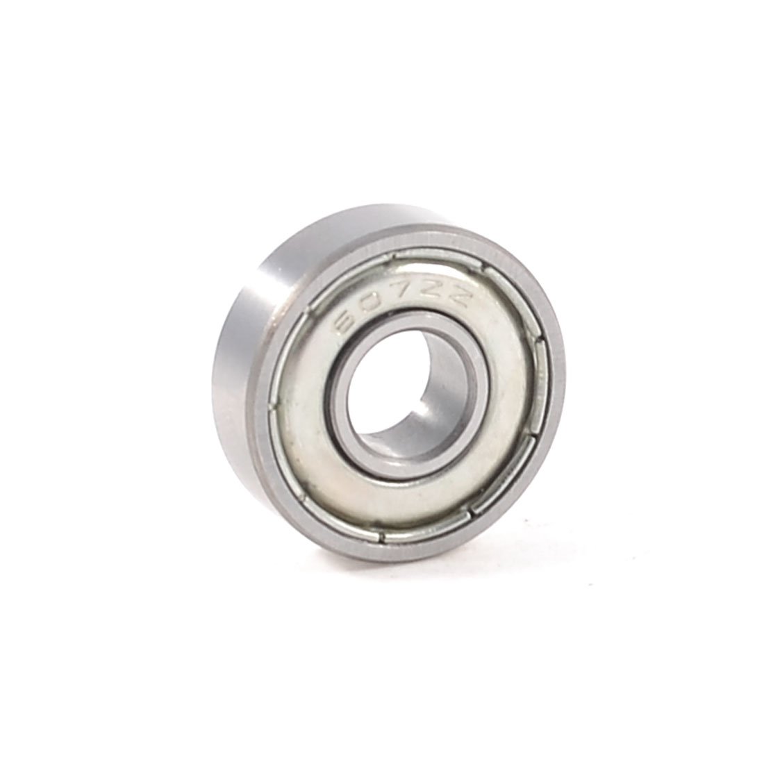 Sourcingmap 607ZZ Single Row Mini Deep Groove Ball Bearing 19mm x 7mm x 6mm