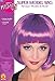 Rubie's Costume Purple Super Model Wig, Purple, One Size