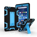 For Kindle Fire HD 7, AMA(TM) Dual Layer Hybrid Armor Stand Case Protective Cover for Amazon Kindle Fire HD 7 Inch Tablet (I)