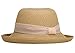 Summer Hats for Women Beach Sun Hat Women's Lightweight Packable Bucket Womens Straw hat Straw Beach Hats,Nature