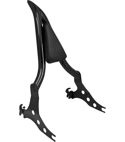 Dossier Amovible Moto Chrome Pour Harley Breakout Fat Boy 2013-2023 - Coussin Passager Confortable