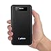 TopMate 20000mah Huge Capacity Power Bank, Three Output Ports(Two 2.1A One 1A), Dual LED Lights, Ninety Percent Conversion, Carbon Fiber Look