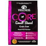 Wellness CORE Natural Grain Free Dry Dog Food, Small Breed, 12-Pound Bag