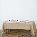 Efavormart Fine Rustic Burlap Tablecloth 60x126