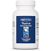 Allergy Research Group Thymus Supplement - Thymus Tissue, Glandular Extract, 1000mg Raw Thymus Glandular, Ovine, Lyophilized, Hypoallergenic - 75 Count
