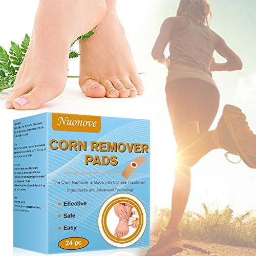 Corn Remover Pads, Corn Removal, Wart Removal, It is a Better Solution for People Who Suffer The Pain of Corn, Wart & Callus, 24Pcs/Box