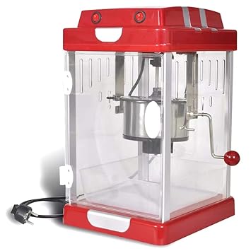 vidaXL Teatro-Estilo máquina de Palomitas de maíz de Popper 2,5 OZ