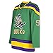 MOLPE Banks 99 Ducks Jersey S-XXXL Green, 90S Hip Hop Clothing for Party, Stitched Letters and Numbers