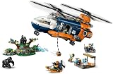 LEGO City Jungle Explorer Helicopter at Base Camp 60437 5 Minifigures view 4