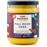 Full Moon A2 Ghee | Cultured, Grass-Fed Desi Cow Clarified Butter | Healthy Butter Alternative | Made in Small Batch | Keto &amp; Paleo Friendly