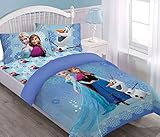 Disney Frozen Springtime Frost Twin Comforter Set with Fitted Sheet