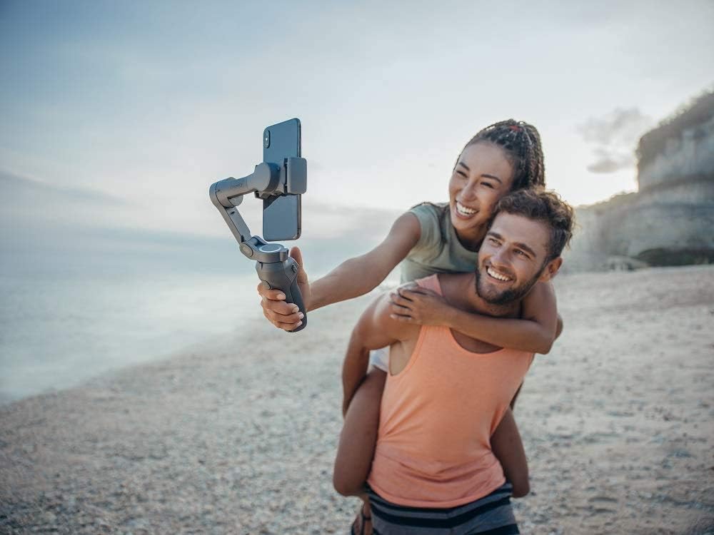 DJI Osmo Mobile 3 Combo - 3-Axis Smartphone Gimbal Handheld Stabilizer Vlog Youtuber Live Video for iPhone Android : Camera & Photo