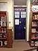 Wall Door STICKER Who Police box movie sticker, mural, decole, film 30x79