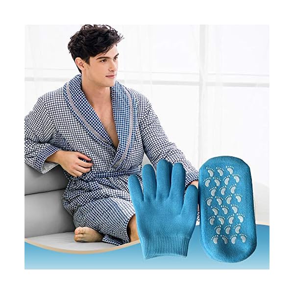 Gel-Moisturising-Gloves-Spa-Socks-Cotton-for-Dry-Cracked-Heels-Feet-Skin-Repair-Treatment-for-Large-Size-Men-and-Women-in-Dry-Hands-and-Foot-Care-Overnight-by-Phenitech1pair-socks-glovesBlue Gel Moisturising Gloves Spa Socks Cotton for Dry Cracked Heels Feet Skin Repair Treatment for Large Size Men and Women…