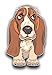 Basset Hound Sticker Vinyl Decal for Auto Cars Trucks Windshield or Laptop