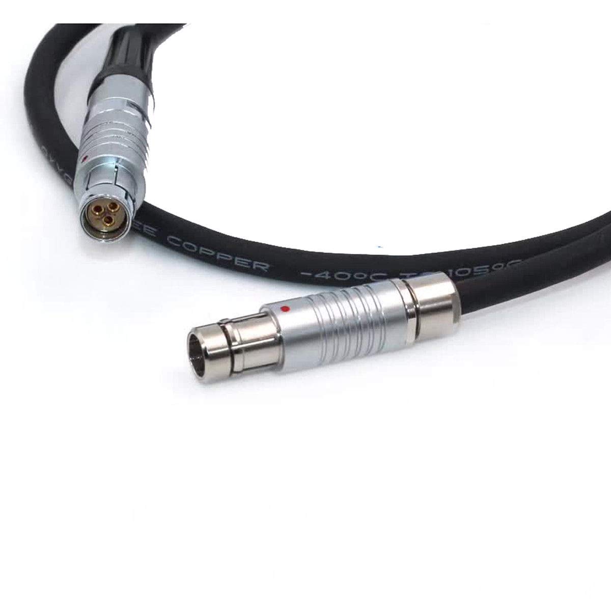 Eonvic ARRI Cmotion AMC-RS 3pin Male to Female Run Stop Cable for Alxexa Mini Amira Cmotion Legacy Camin Power