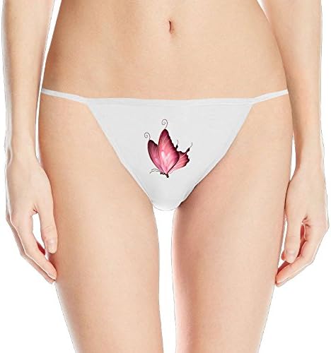 Ladies G Stringsthongs Pink Butterfly Sexy Healthy Underwear