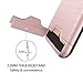 iPhone 6 Plus / 6S Plus Case, NAISU Card Slot Holder Kickstand Dual Layer Hybrid Protective Case with Brush Finish Back Cover for Apple iPhone 6 Plus / 6S Plus-Rose Gold
