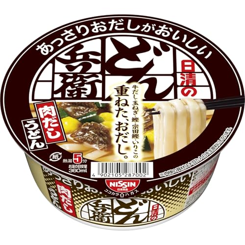 どん兵衛 あっさりおだしがおいしいどん兵衛 肉だしうどん 74g×12個