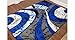 Yafa Home Fashion Modern Contemporary Swirls Design Area Rug, Luxurious, Elegant, and Fashionable Area Rug (Navy, 5 ft X 7 ft)