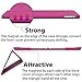 ROARTZ iPad Mini 2 Case, iPad Mini 3 Case, Metallic Magenta Slim Fit Smart Folio Case Rubber Coated Hard Shell Cover Light-Weight Auto Wake/Sleep Feature for Apple iPad Mini 1/2/3 Retina Display
