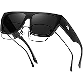 Polarized Fit Over Glasses Sunglasses for Women Men Oversized Sun Glasses UV400 Protection Shades