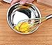 Set of 3 Stainless Steel & Silicone Whisk 8