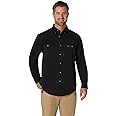 Wrangler Men's Riggs Workwear Logger Twill Long Sleeve Work Shirt