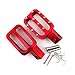 TC-Motor Red CNC Aluminum Footpegs Footrest Foot Rest Foot Pegs For Chinese CRF50 XR50 CRF70 SSR Thumpstar Linfan BSE Kayo Pit Dirt Motor Bike Motorcycle